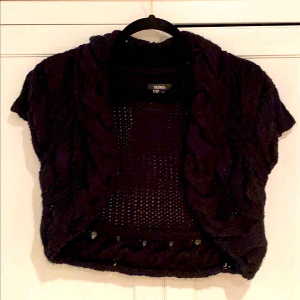 XOXO crop sweater